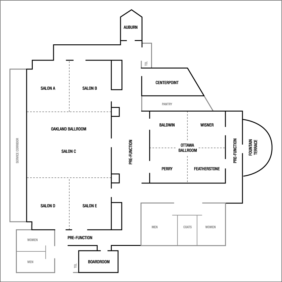 Function Space Floor Plan